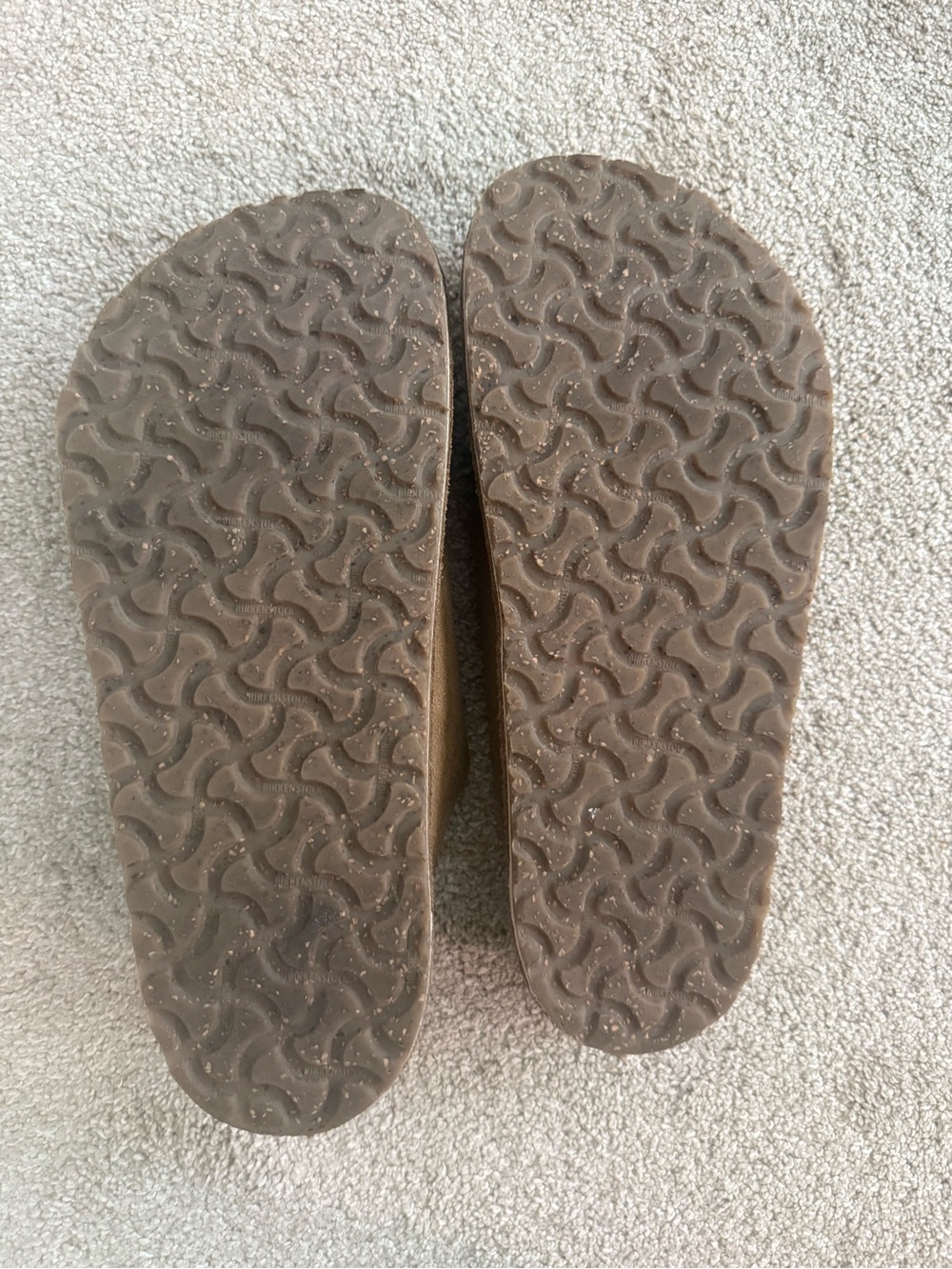 Birkenstock Zermatt - Size 44, Gray/Taupe Suede - Picture 6 of 6